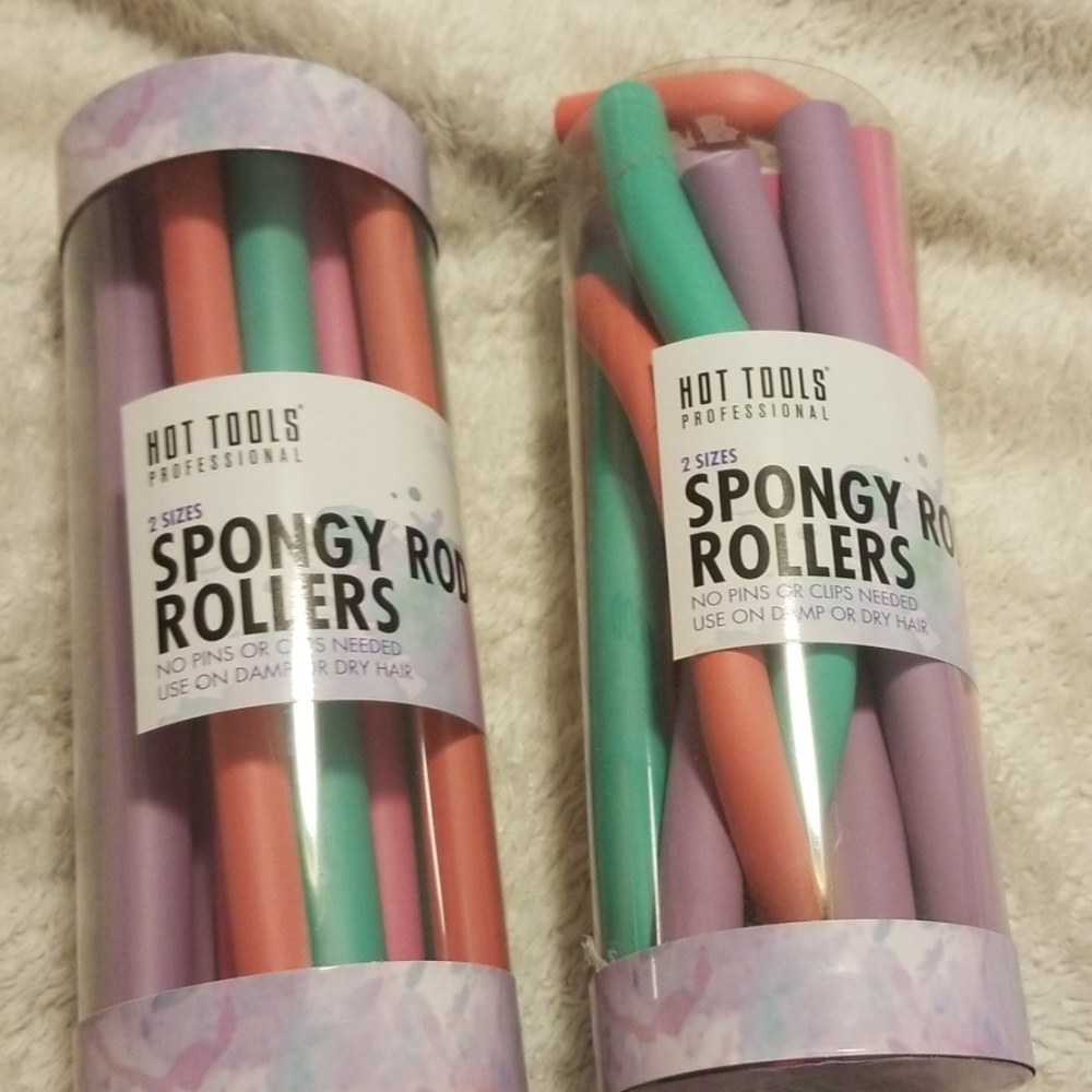 Spongy rod rollers